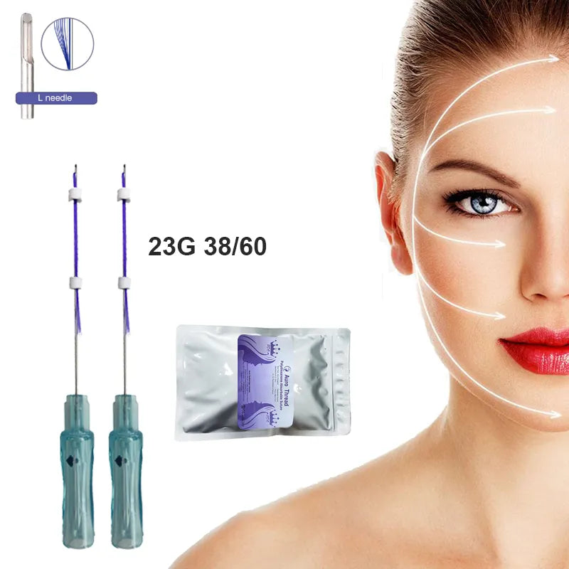 Factory Direct Supply Multi Thread 8 Lines & 12 Lines – 21G / 23G PDO PCL PLLA for Forehead Wrinkle Reduction