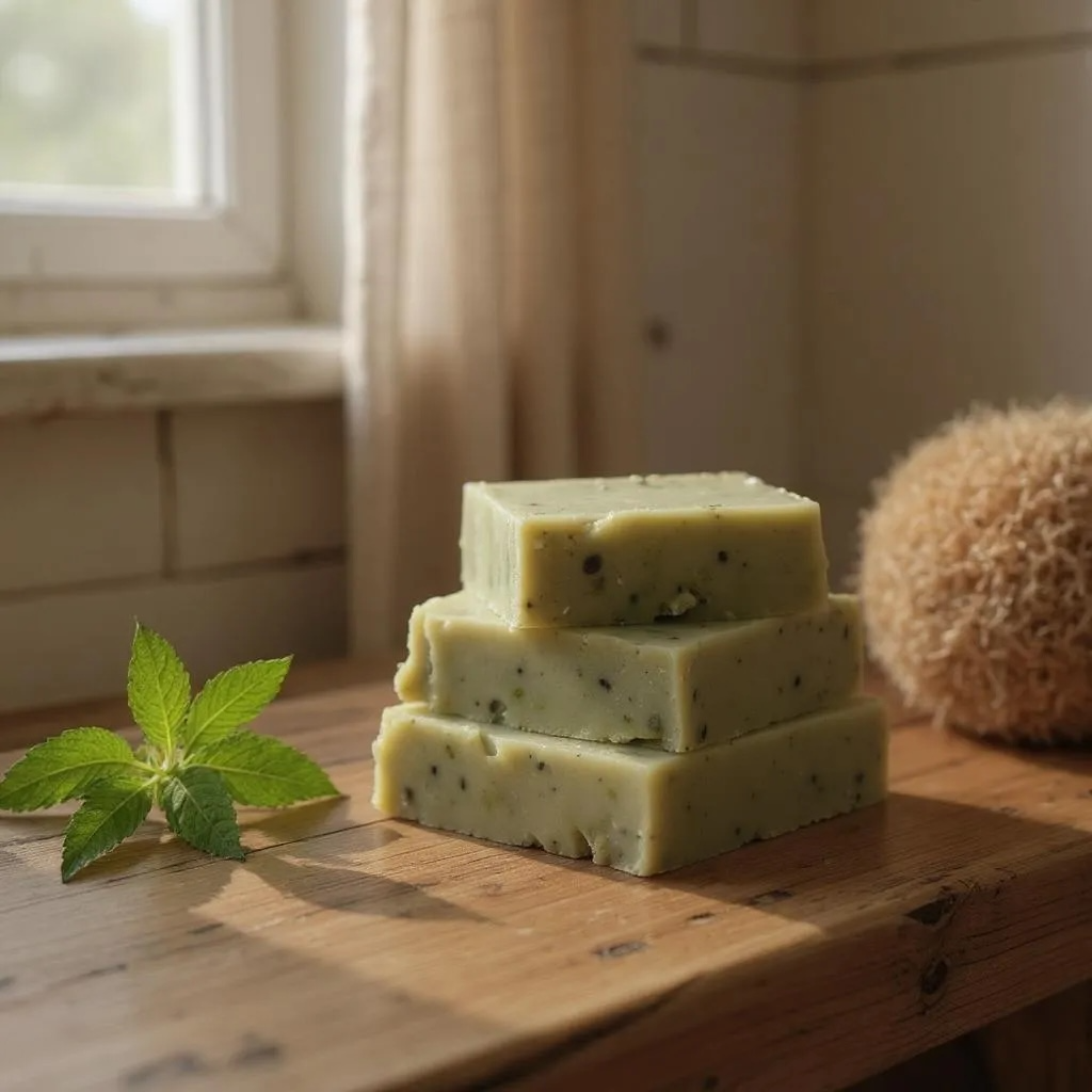 Nettle + Moringa Soap – Cleansing & Nourishing, 140g