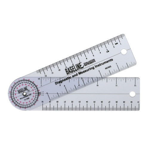 Plastic Angle Rule Goniometer 6" – 360° Precision Measurement Tool