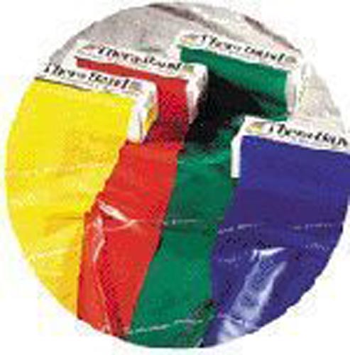 TheraBand 50 Yard Resistance Band – Durable & Versatile Exercise Roll