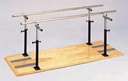 Platform Mounted Parallel Bars – Stable Support for Physical Therapy & Rehab