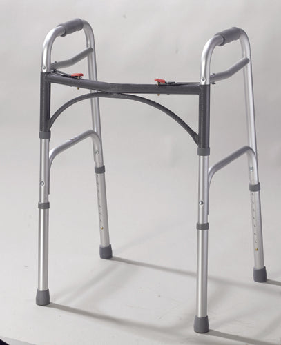 Easy-Release 2 Button Folding Walker – Lightweight & Portable Mobility Aid