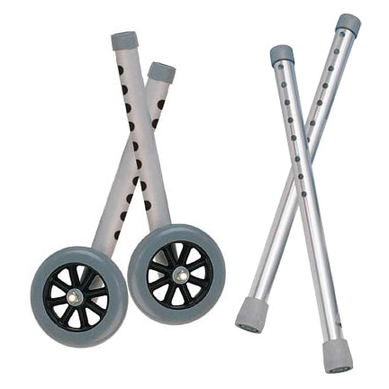 Walker Wheel Combination Kit – Tall Extension Legs with Wheels for Enhanced Mobility