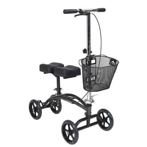 Steerable Knee Walker by Drive – Adjustable, Pneumatic Tire Mobility Aid