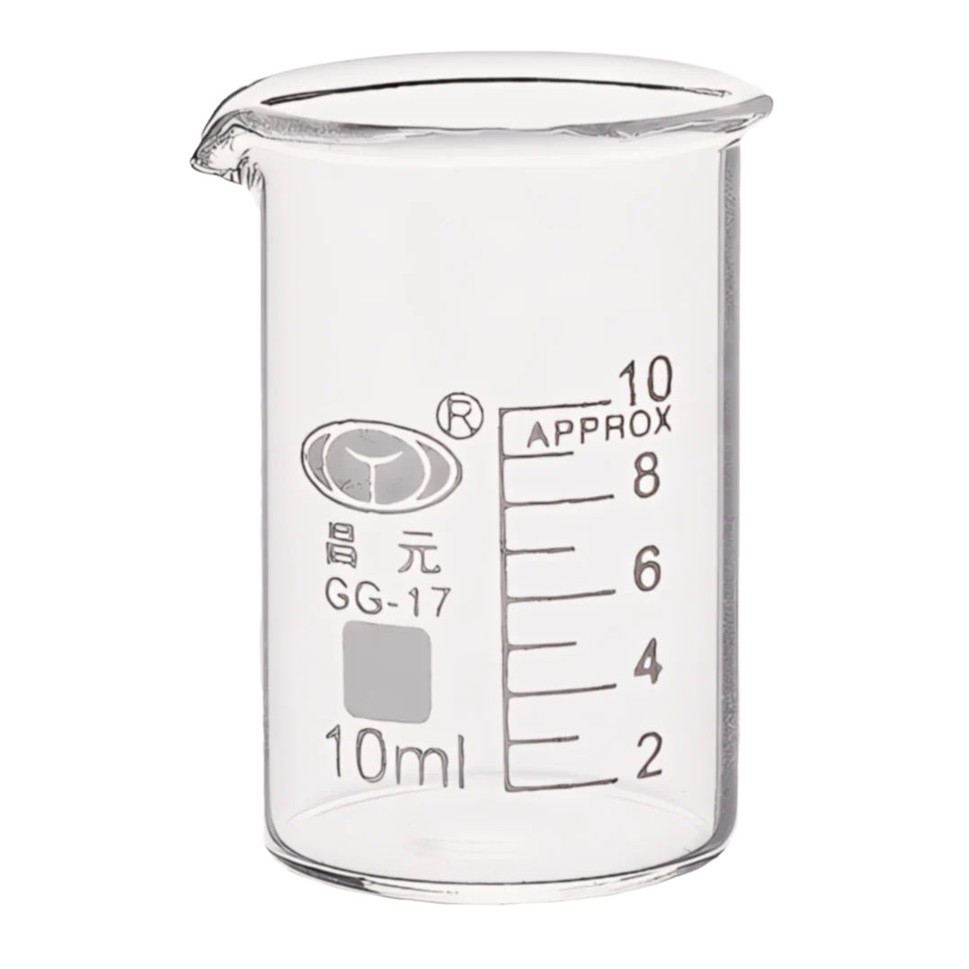 Borosilicate Glass Beaker | Precision Perfume & Laboratory Mixing Vessel
