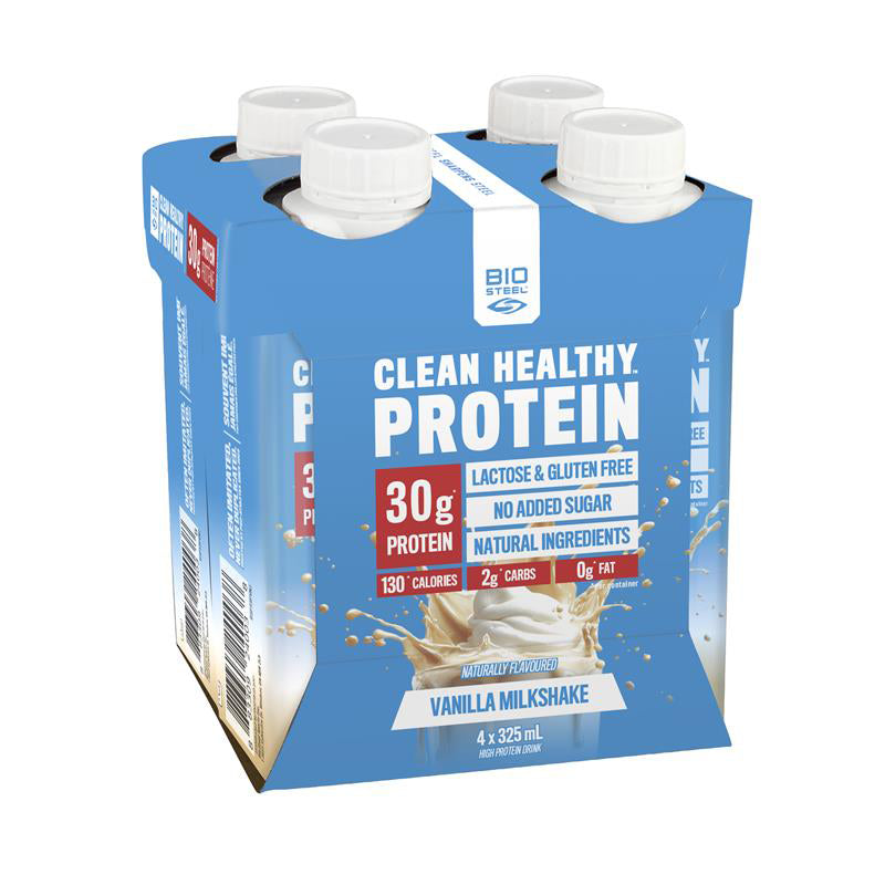 BioSteel Sports Nutrition Inc. - Vanilla Milkshake Protein RTD (4 x 325ml 24)