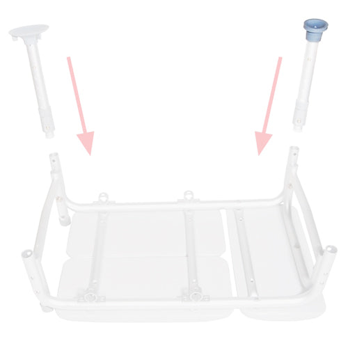 Suction Tips for Transfer Bench – Pair of Durable Non-Slip Tips