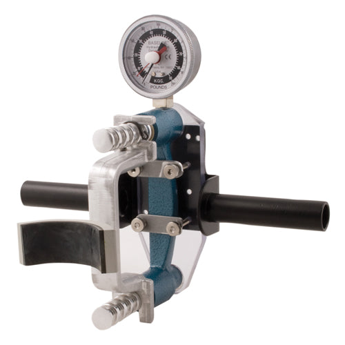 Grip Strength Dynamometer w/3 Pads & Stabilizer Handle – Professional Hand Strength Tool