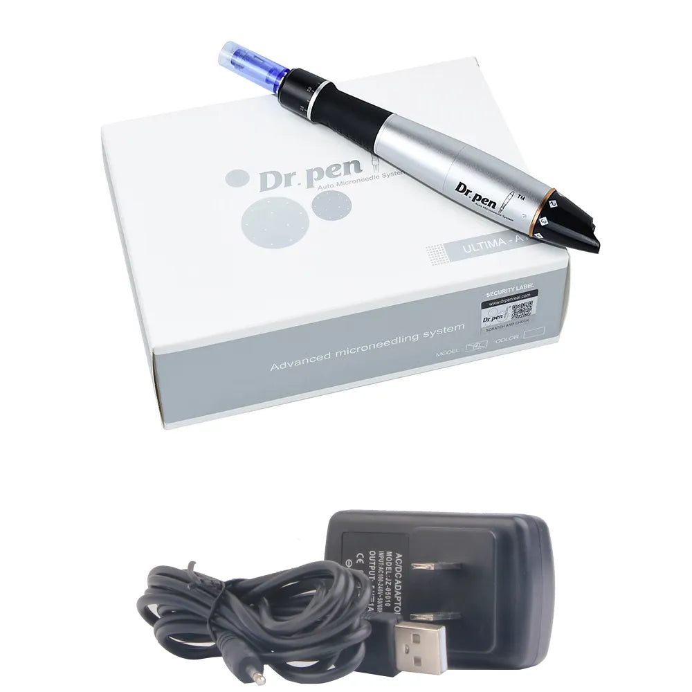 A1C Dr. Pen – Adjustable Microneedling Device for Anti-Aging, Acne Scars & Skin Rejuvenation