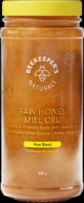Beekeeper's Naturals Inc. - Raw Honey - Hive Blend (330g 4)