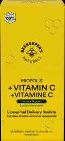 Beekeeper's Naturals Inc. - Liposomal Propolis Vit C 96ml (12ct 4)