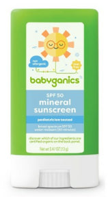 Babyganics - Sunscreen Stick SPF 50+ 13g (13g 12)