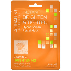 Andalou Naturals - Instant Brighten&Tighten Facial She (6 x 18ml 36)
