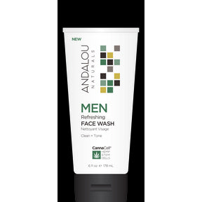 Andalou Naturals - Men Refreshing Face Wash (178ml 6)