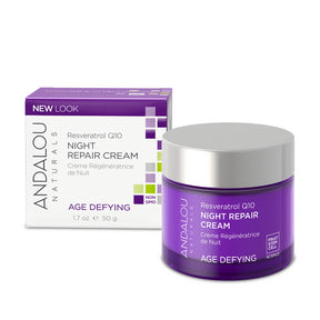 Andalou Naturals - Resveratrol Q10 Night Repair Cream (50g 6)