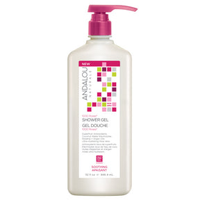 Andalou Naturals - 1000 Roses Soothing Shower Gel (946ml 6)