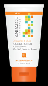 Andalou Naturals - Argan Oil & Shea Moist Rich Condit (6 x 50ml 36)