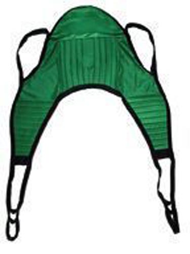 U-Sling Padded Polyester with Head Support – Comfortable Patient Lift Sling