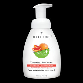 Attitude - Foaming Hand Soap-Pink Grapefruit (295ml 6)
