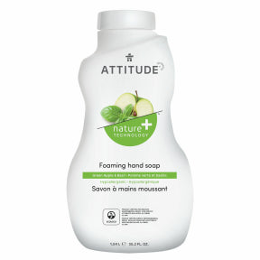 Attitude - Foaming Hand Soap App&Basil Refill (1L 6)