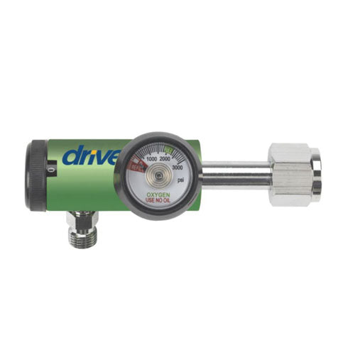 Oxygen Regulator for D/E Tanks – Adjustable Flow, CGA-870 Connection