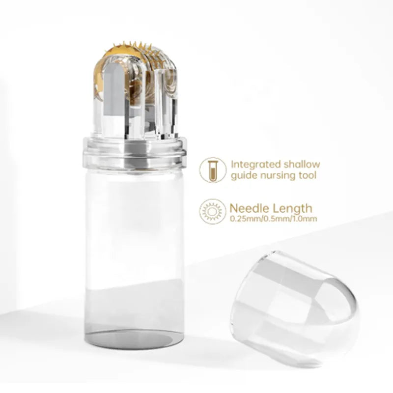 Hydra Roller – Collagen-Stimulating Microneedling Tool for Enhanced Skin Absorption