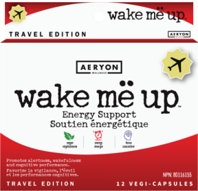 Aeryon Wellness - Wake Me Up Travel (12 x 12vcap 12)