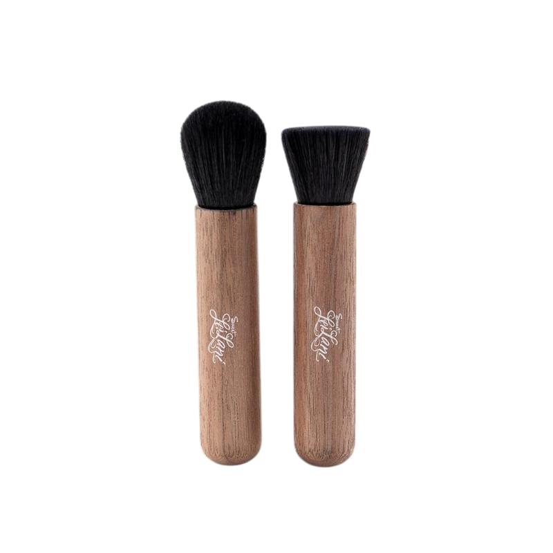 Dual Brush Set – Dome Powder & Complexion Foundation Brush Combo