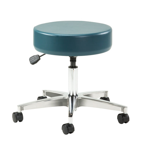 Pneumatic Stool without Back with Aluminum Base – Adjustable & Lightweight