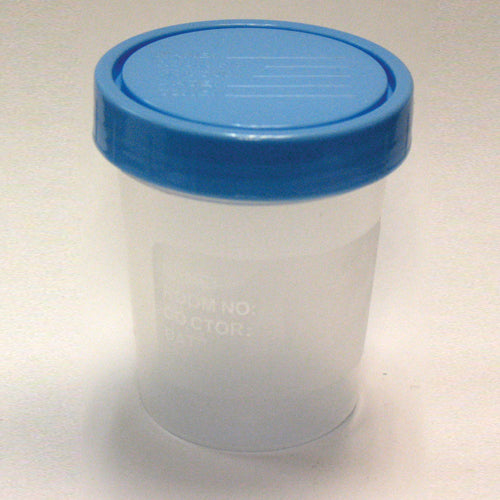 Specimen Cups Sterile – 4 oz, Box of 100 – Leak-Resistant & Durable