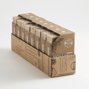 Crate 61 Organics Inc. - Cocoa & Vanilla Espresso Bar Soap (8 x 110g 64)