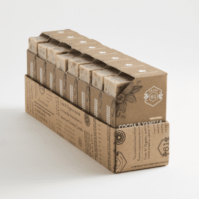 Crate 61 Organics Inc. - Cocoa & Vanilla Espresso Bar Soap (8 x 110g 64)