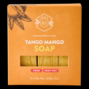 Crate 61 Organics Inc. - Tango Mango Bar Soap (3pk 8)