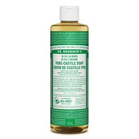 Dr. Bronner's Magic Soap - Almond Pure-Castile Soap (473ml 12)