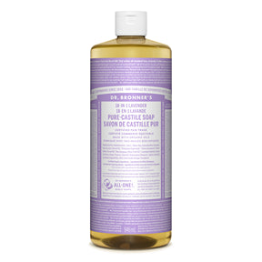 Dr. Bronner's Magic Soap - Lavender Pure-Castile Liquid Soap (946ml 12)