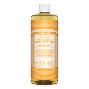 Dr. Bronner's Magic Soap - Citrus Pure-Castile Liquid Soap (946ml 12)