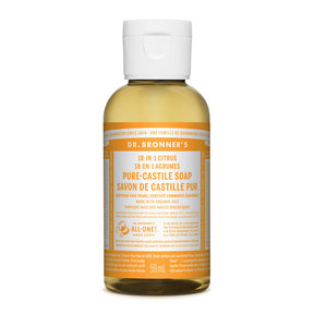Dr. Bronner's Magic Soap - Citrus Pure-Castile Soap (59ml 12)