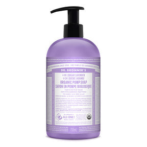 Dr. Bronner's Magic Soap - Lavender Organic Sugar Soap (710ml 12)