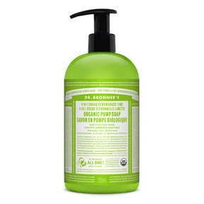 Dr. Bronner's Magic Soap - Lemongrass Lime Organic Sugar Soap (710ml 12)