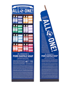 Dr. Bronner's Magic Soap - Pure-Castile Soap - Mixed Display (1disp 6)