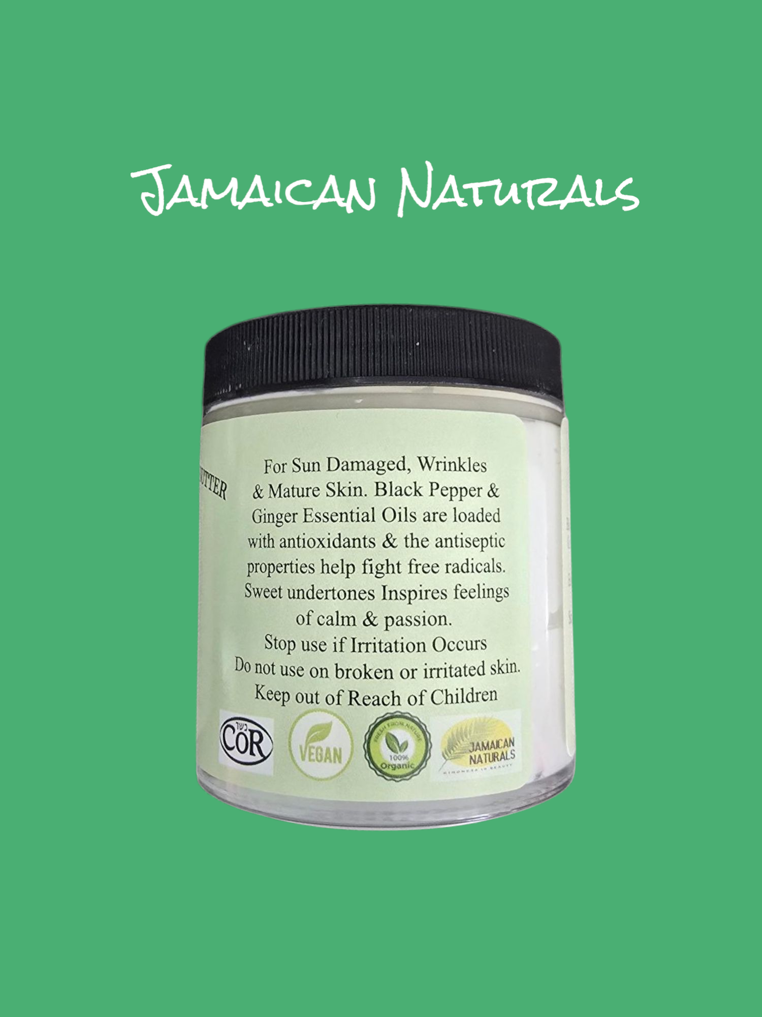 Jamaican Naturals Frosted Red Rose Face And Body Butter