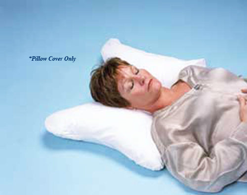 Cover Only for #2039 Butterfly Pillow – Soft & Breathable, White