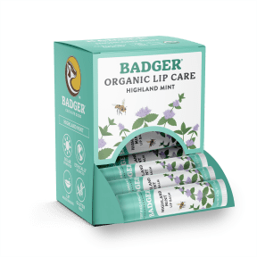 Badger Balms - Highland Mint Lip Balm Display (18 x 4g 144)