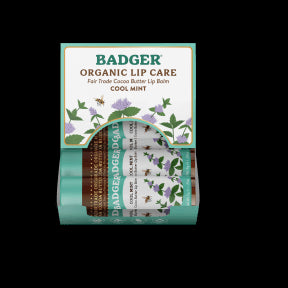 Badger Balms - Cool Mint Lip Balm Display (18 x 7g 144)