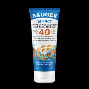 Badger Balms - SPF 40 Sport Clear Zinc Sunscreen (87ml 60)
