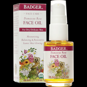 Badger Balms - Rose Face Oil (Delicate Skin) (28ml 24)