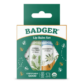 Badger Balms - Classic Lip 4-pack (Green Box) (4pk 4)