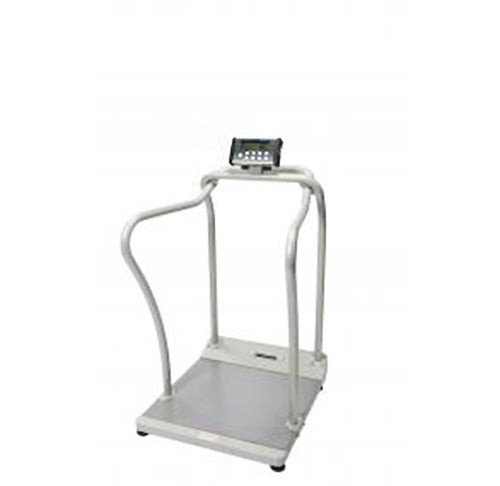 Pro Plus Clinical Scale with Rail – Professional Medical Weighing Scale with Safety Support