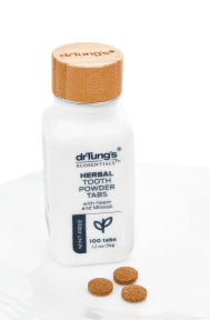 DrTung's - Herbal Toothpowder Tabs - Mint-Free (3 x 100tab 24)