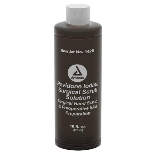Povidone Iodine Scrub Solution – Pint | Antiseptic & Surgical Prep